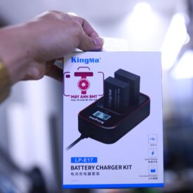 Pin sạc Kingma Ver 3 cho Canon LP-E17 (Sạc type C siêu nhanh)