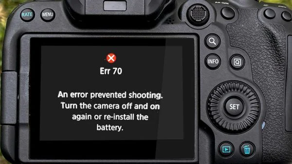 Top các lỗi thường gặp và cách khắc phục trên máy canon cần biế