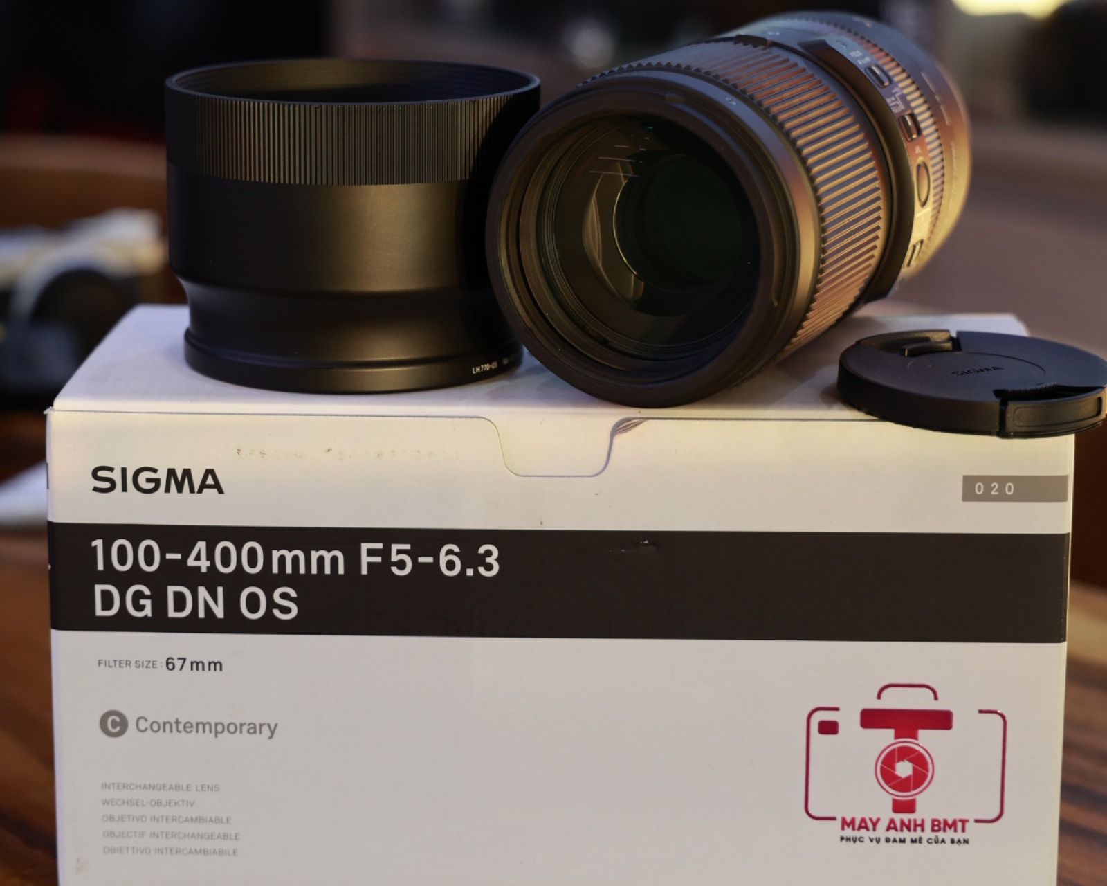Ống kính Sigma 100-400mm f/5-6.3 DG DN OS HSM (C) for Sony E